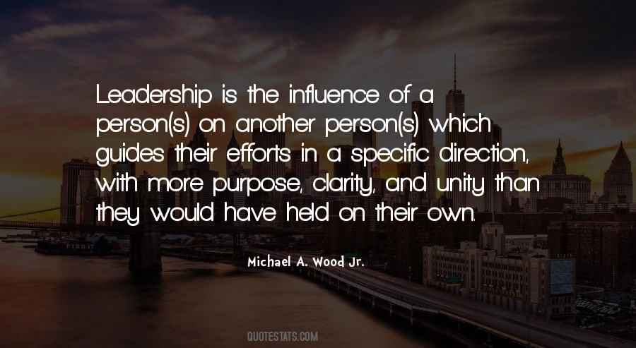 Quotes About Leadership Influence #1046256