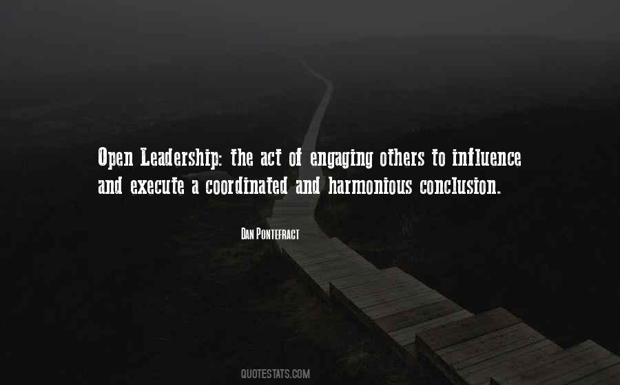Quotes About Leadership Influence #1069000