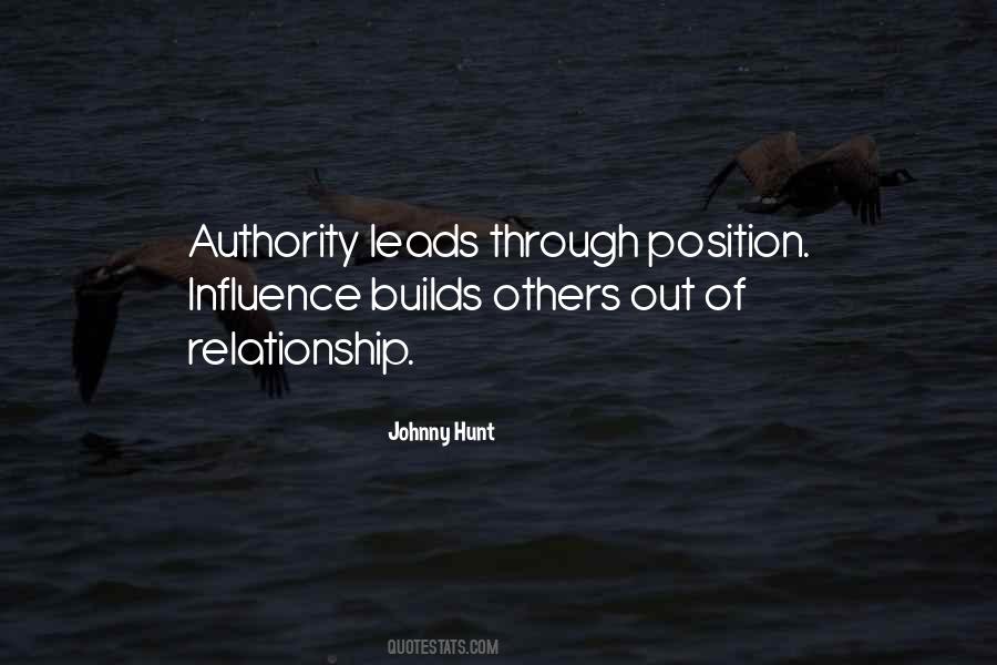 Quotes About Leadership Influence #169452