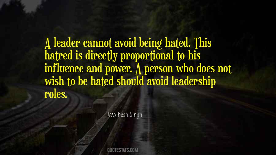 Quotes About Leadership Influence #462359