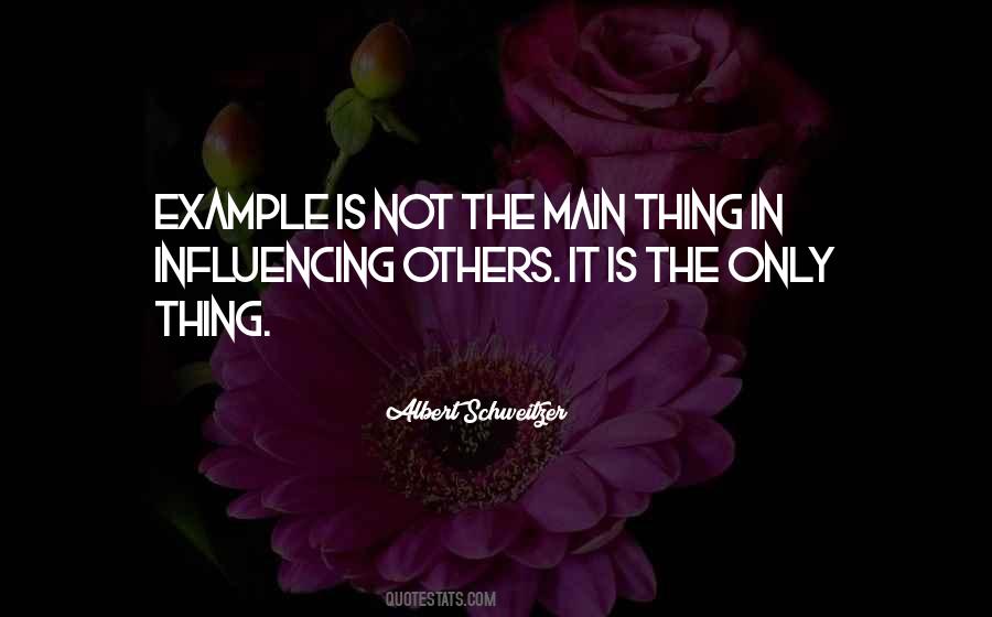 Quotes About Leadership Influence #676728