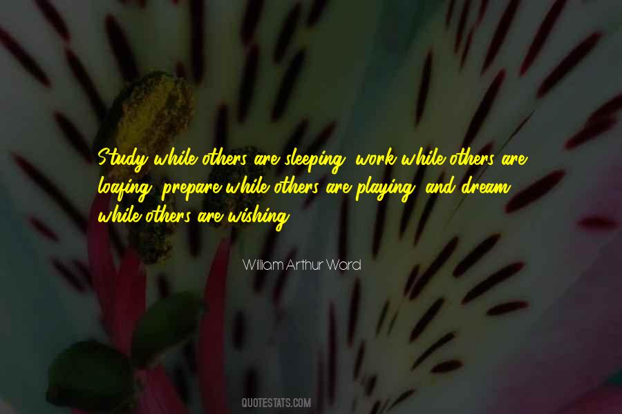 Quotes About Sleep And Work #150275