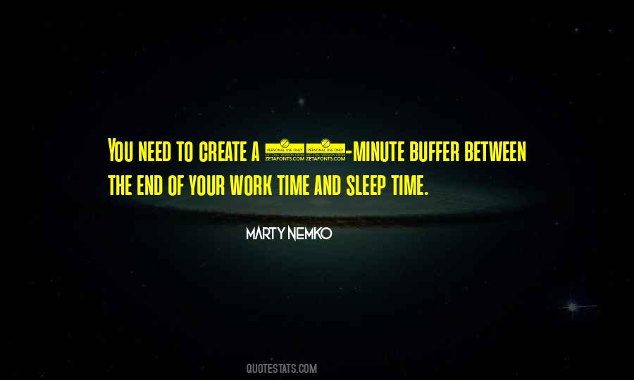 Quotes About Sleep And Work #178205