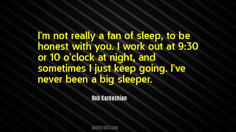 Quotes About Sleep And Work #96245