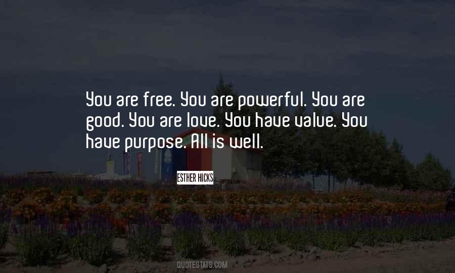 All Is Good Quotes #4457