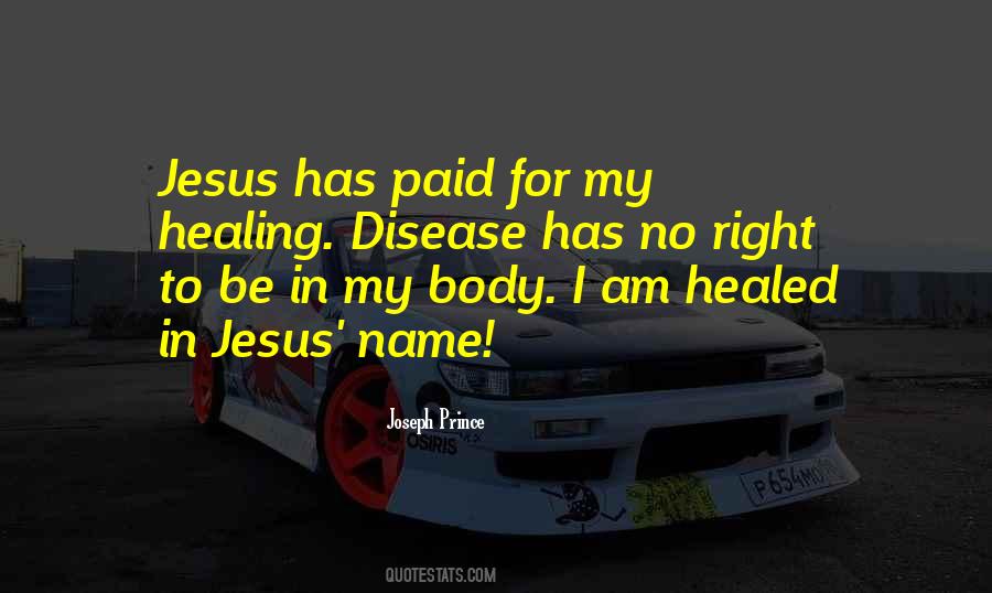 Quotes About Jesus Healing #302325