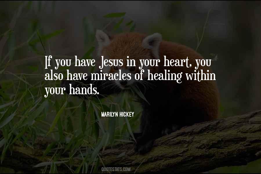 Quotes About Jesus Healing #431144