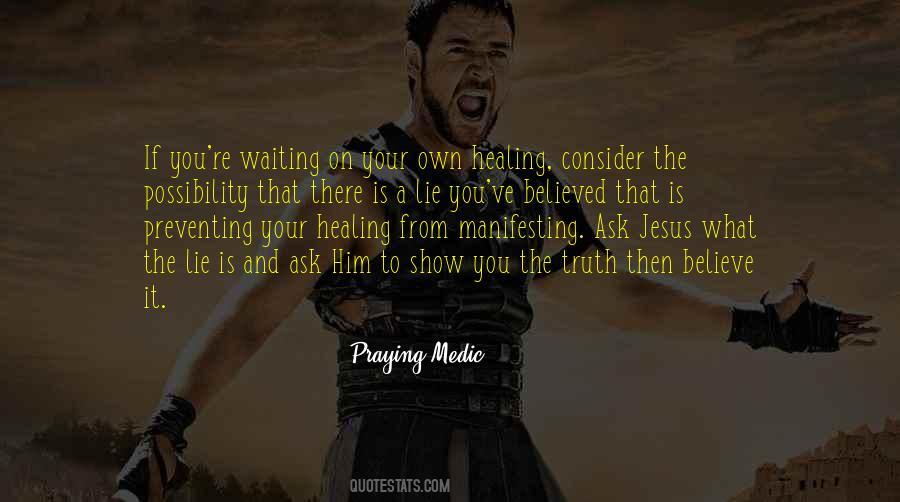 Quotes About Jesus Healing #803181