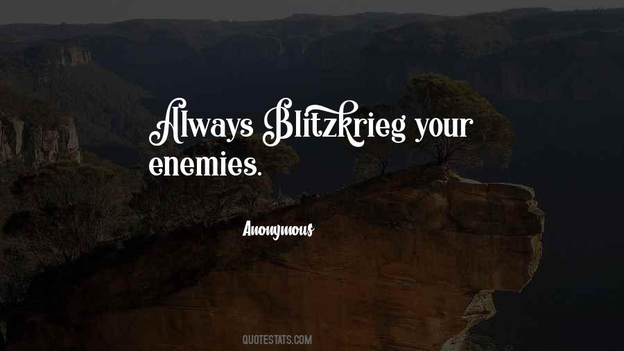 Quotes About Enemies #1760853