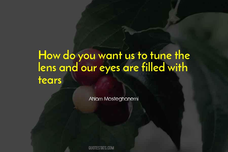 Quotes About Eyes With Tears #906799