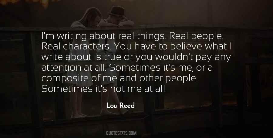 Real Things Quotes #945540