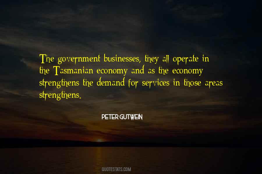 Quotes About Government And Economy #1022672