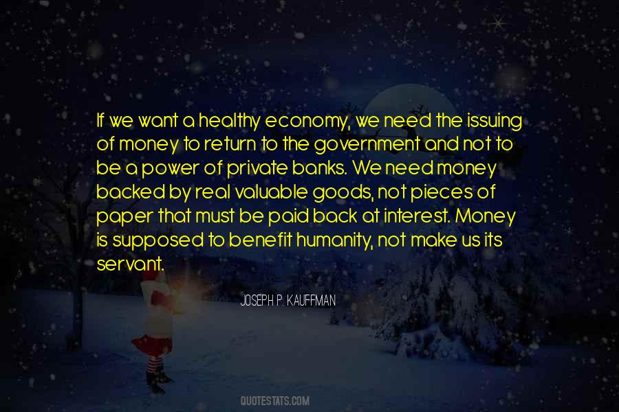 Quotes About Government And Economy #118088