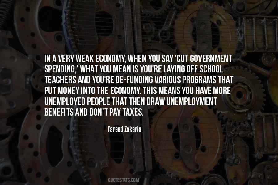 Quotes About Government And Economy #612707