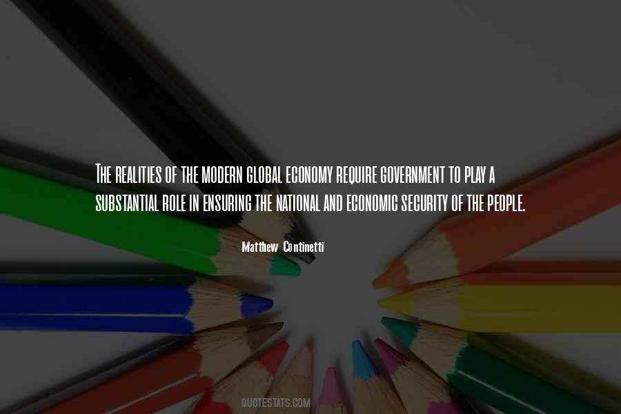 Quotes About Government And Economy #931307
