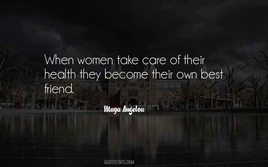 Quotes About Women's Health #304171