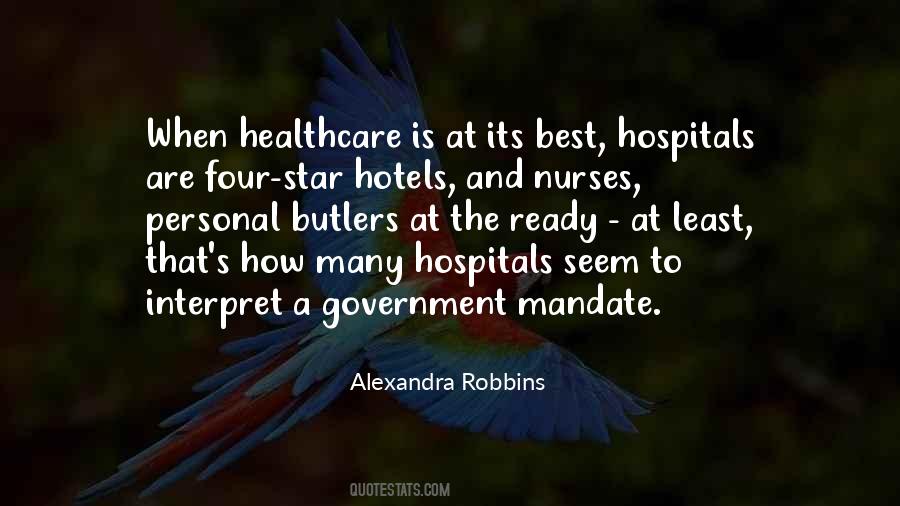 Quotes About Government Healthcare #171704