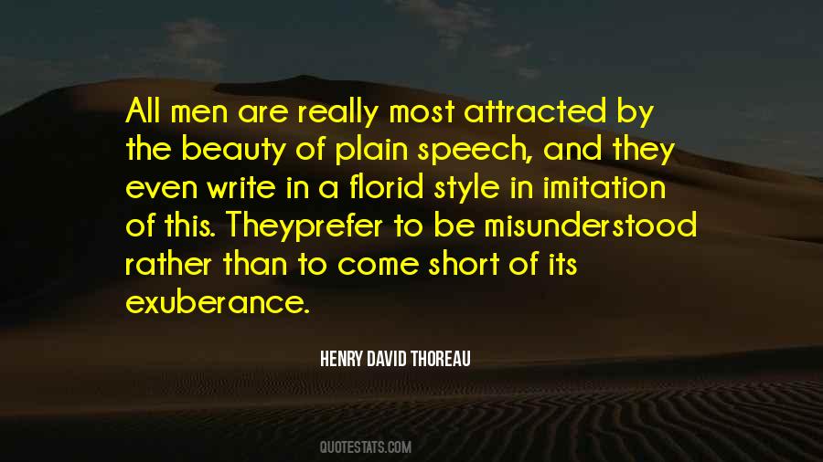 Quotes About Plain Beauty #1143265
