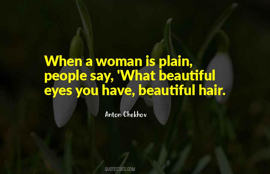 Quotes About Plain Beauty #1469455