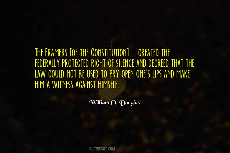 Framers Of The Constitution Quotes #1037092