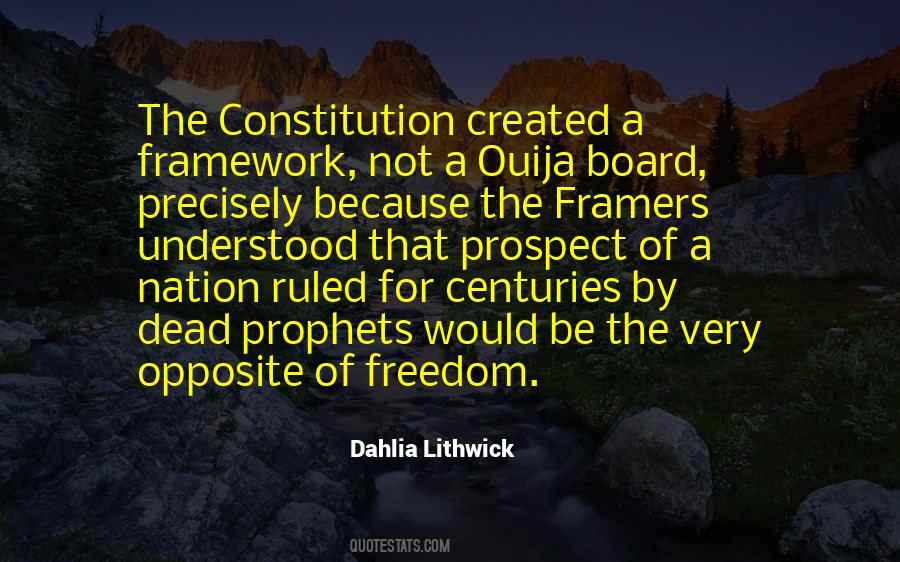 Framers Of The Constitution Quotes #1106430