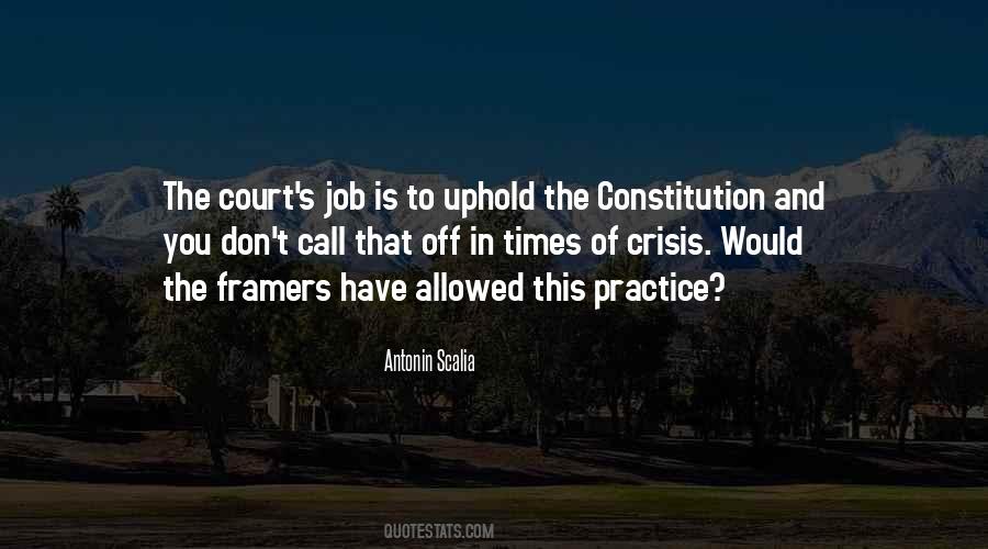 Framers Of The Constitution Quotes #161211