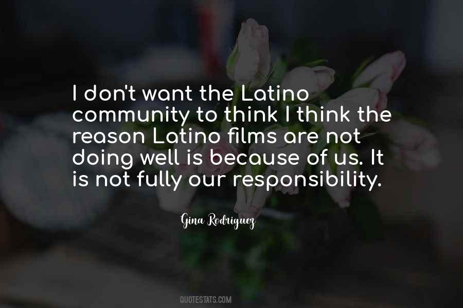 Responsibility I Quotes #18094