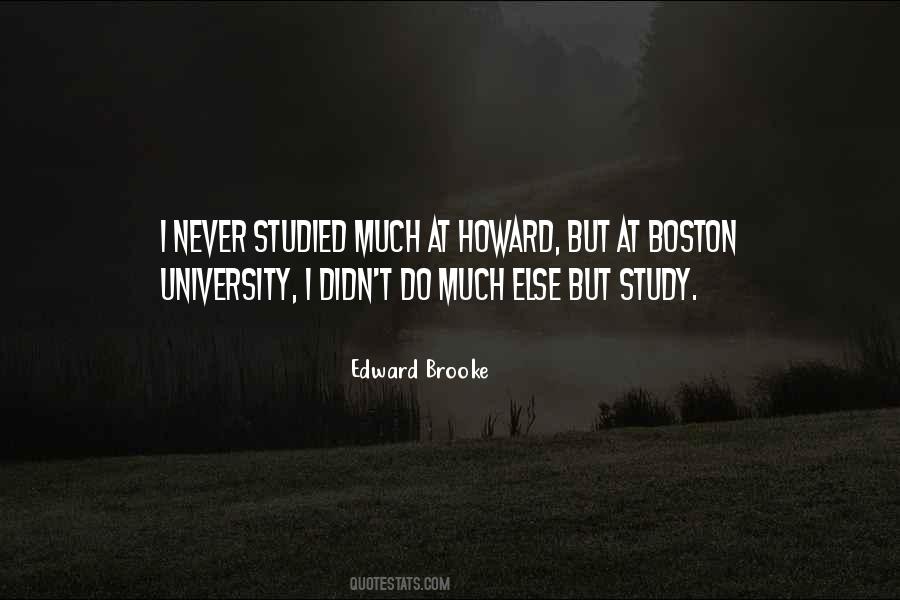 Quotes About Howard University #1519251