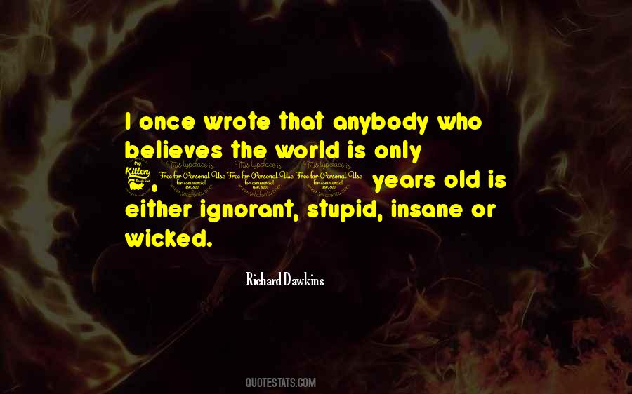 This Wicked World Quotes #1403233