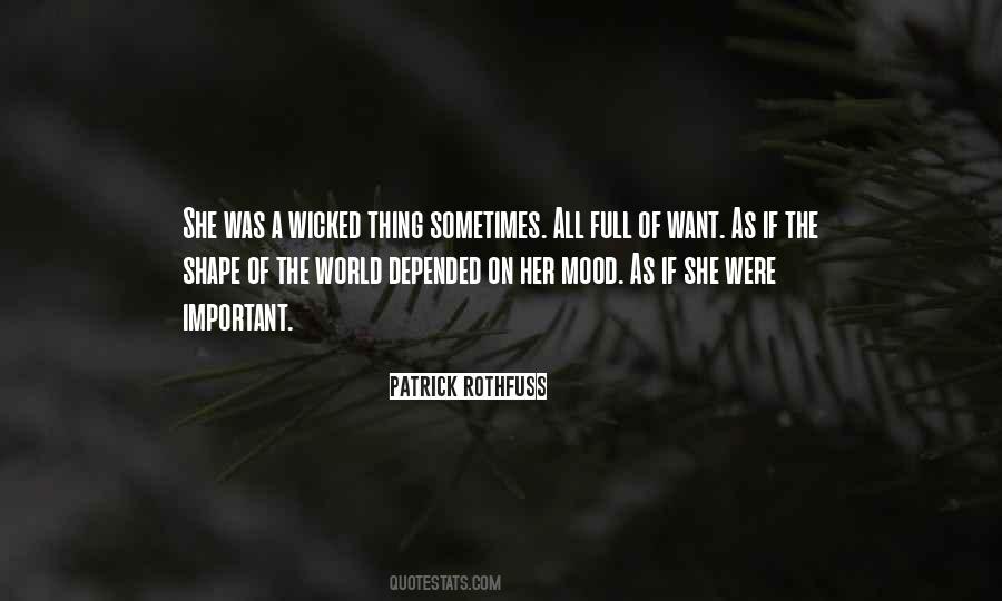 This Wicked World Quotes #1463932
