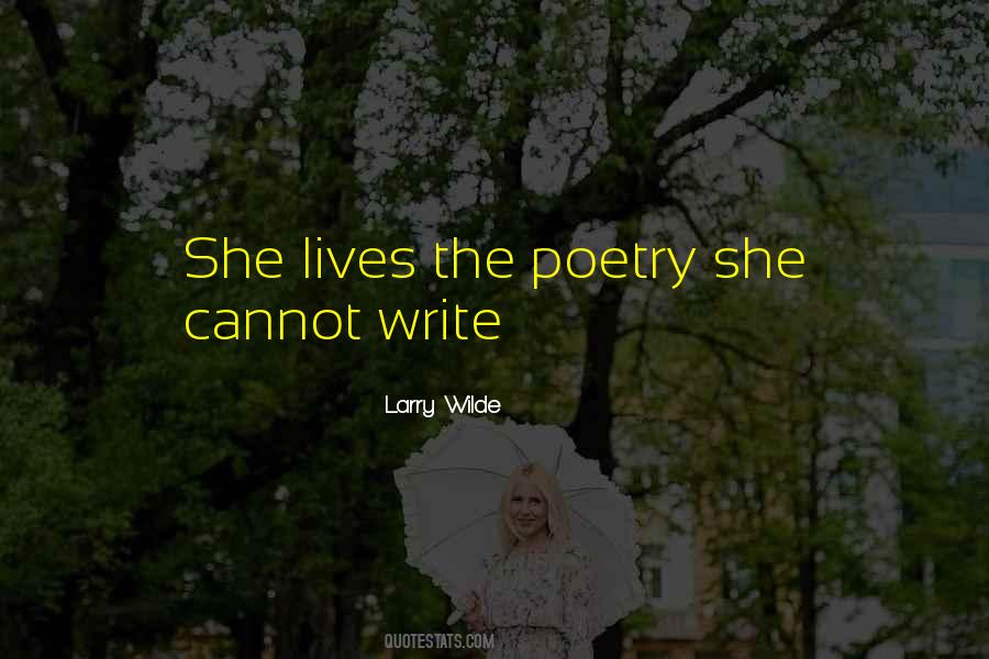 Poetry Writers Quotes #909755