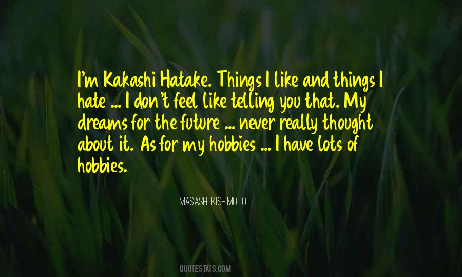 Quotes About Kakashi #215692