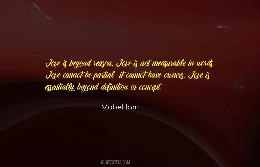Reason Love Quotes #1229349