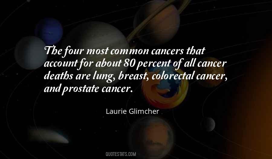Quotes About Cancer Deaths #1256013
