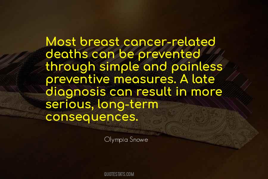 Quotes About Cancer Deaths #1524854