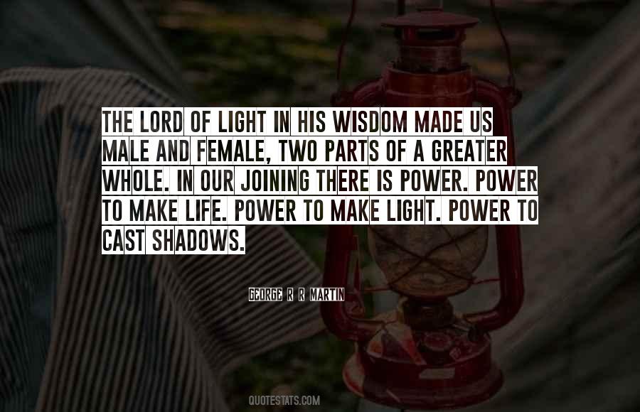 Quotes About Male Power #1852302