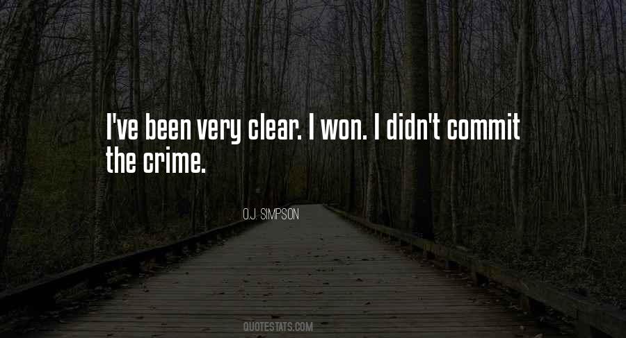 Quotes About I Won #1759036