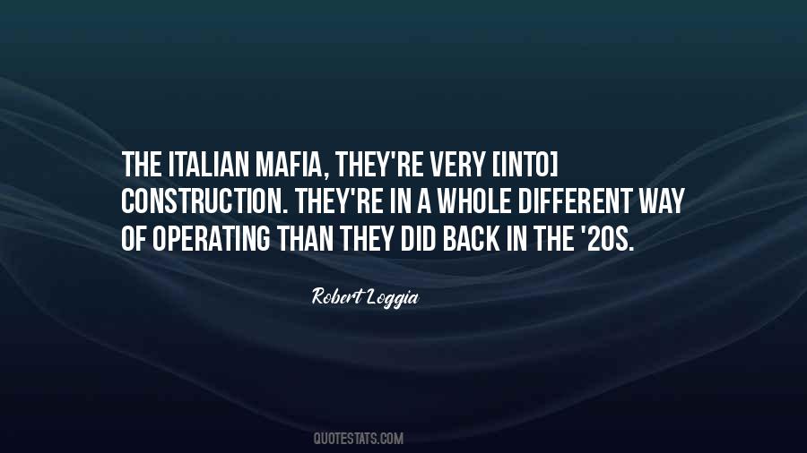 Quotes About Mafia #510880
