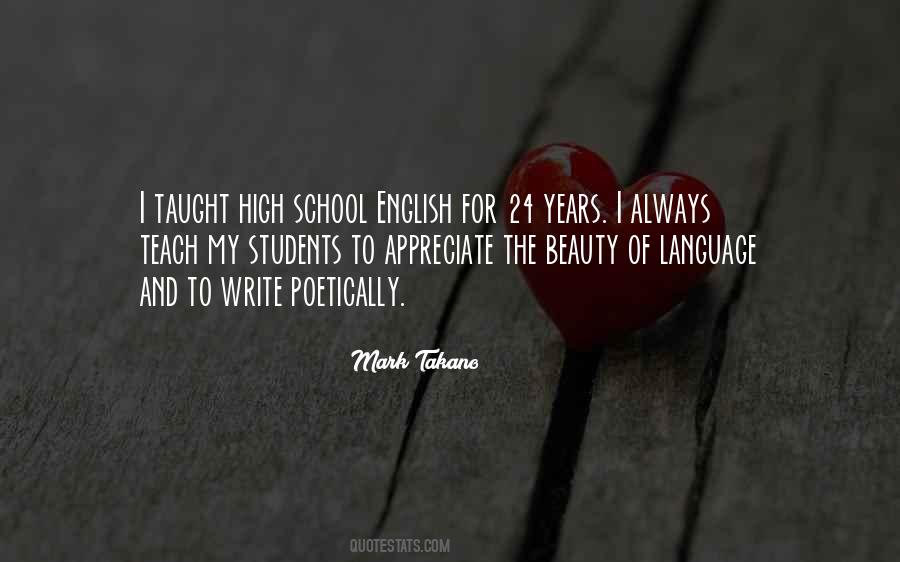 Quotes About The Beauty Of English Language #148024
