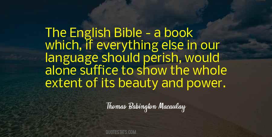 Quotes About The Beauty Of English Language #1669603