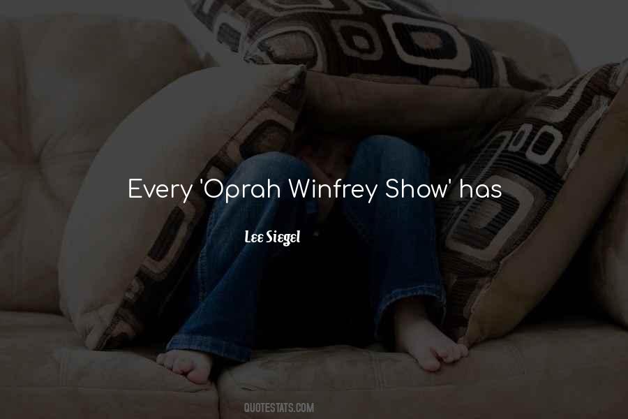 Quotes About Oprah #1220561