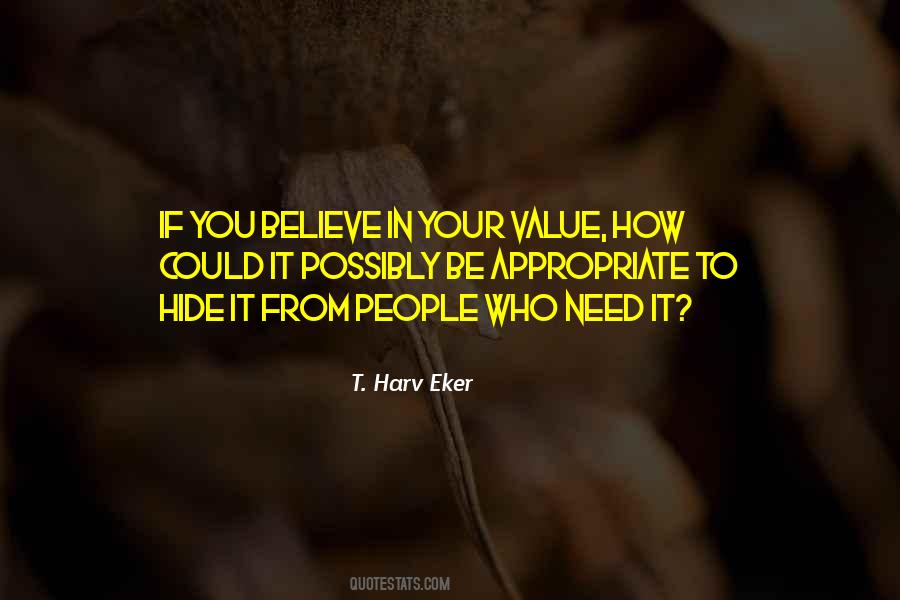 Your Value Quotes #369451