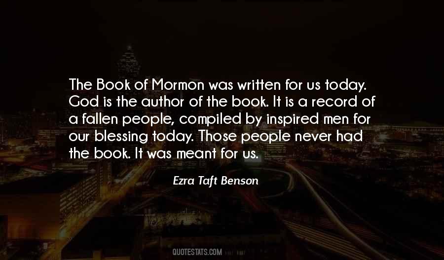 Quotes About Book Of Mormon #1661652