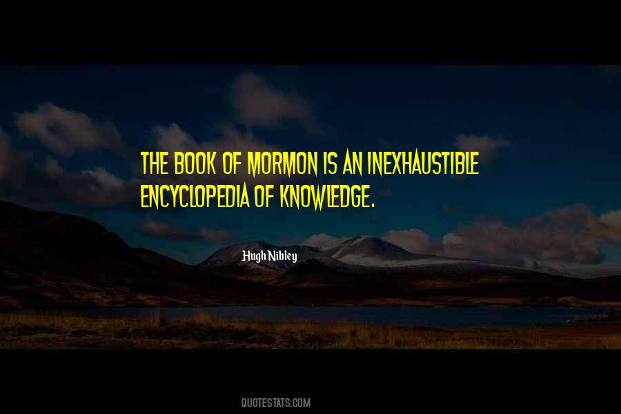 Quotes About Book Of Mormon #88675