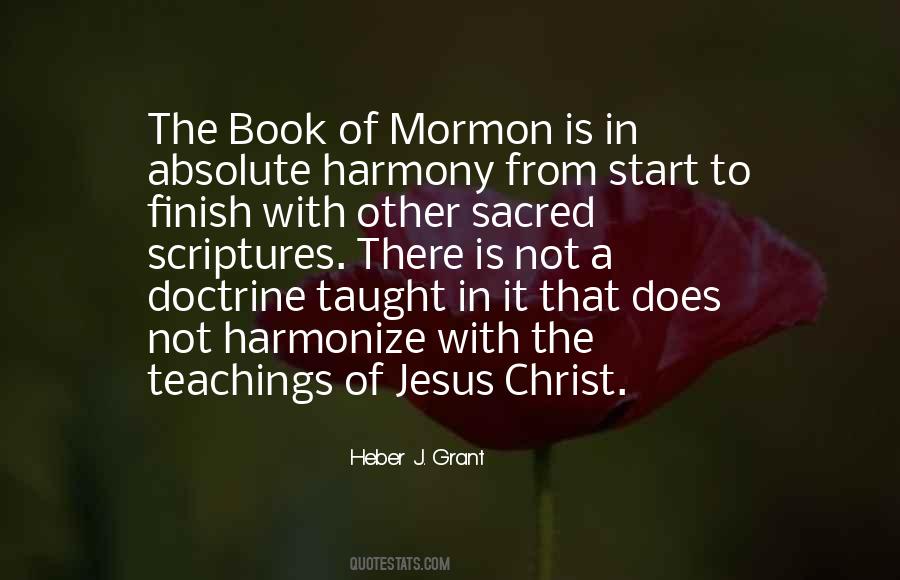 Quotes About Book Of Mormon #889108