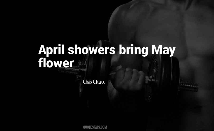 Quotes About April Showers #1066799