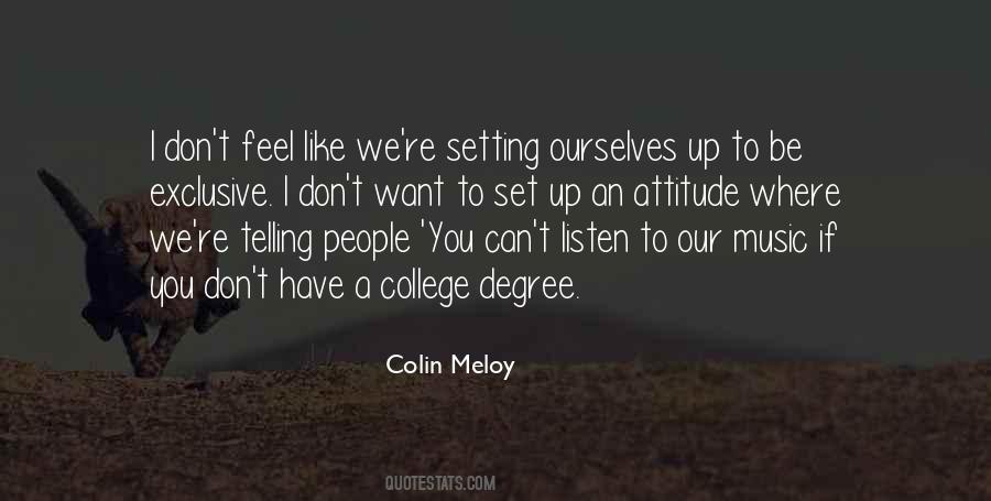 College Music Quotes #1396600