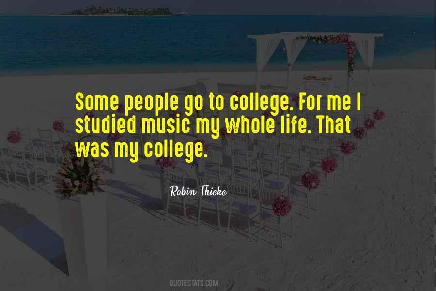 College Music Quotes #258283