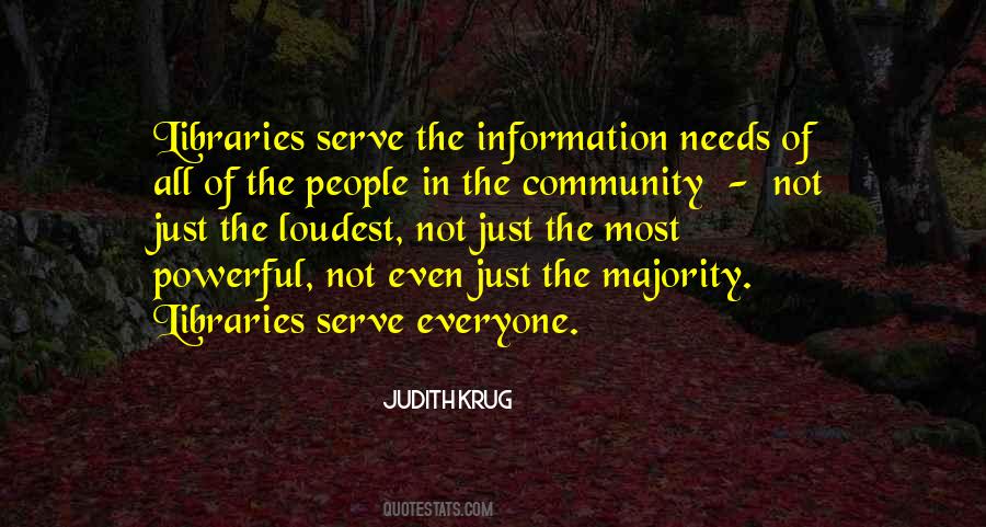 Community Needs Quotes #160376