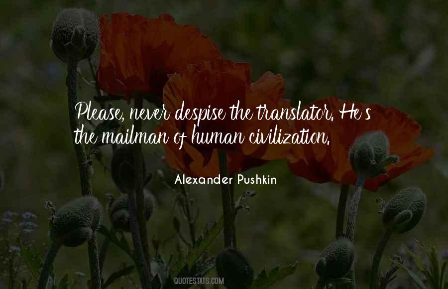 Quotes About Pushkin #428507